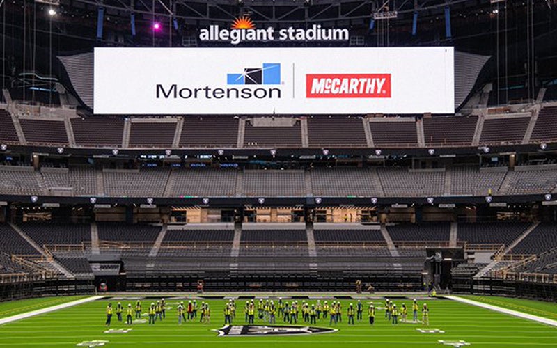 More Info for Construction of Allegiant Stadium Achieves Certificate of Occupancy