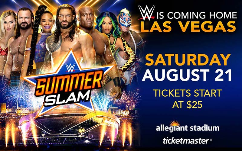 More Info for Las Vegas to Host SummerSlam® at Allegiant Stadium